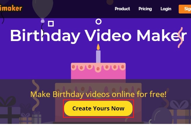 1st birthday invitation video maker free