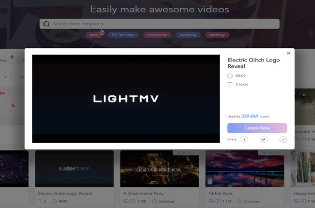 lightmv after effects intro templates