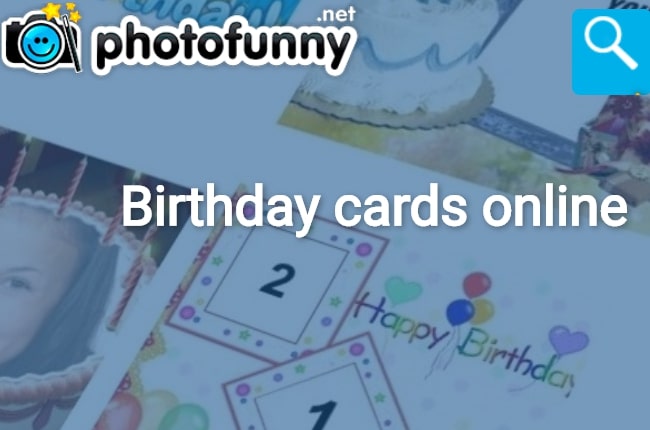 create birthday card with photo photofunny webpage