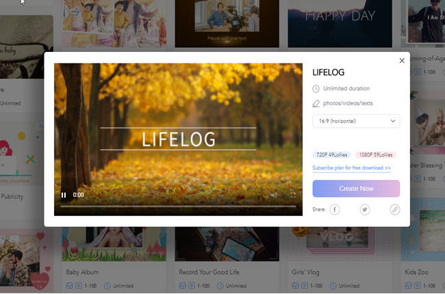 how to make a photo video on facebook lightmv templates