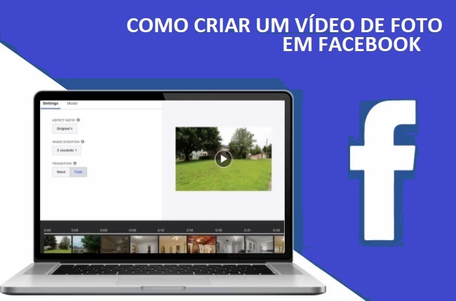 como criar um vídeo de foto em facebook