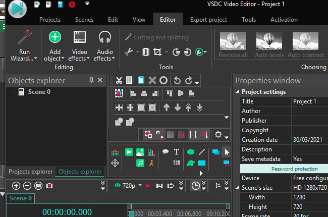 vsdc video editor app for pc