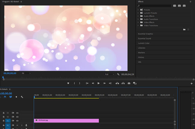 video background changer with adobe premiere pro