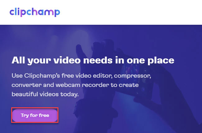 speed up video using clipchamp