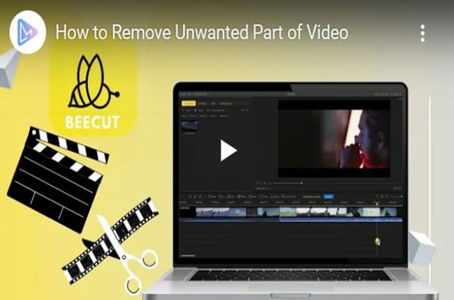 how remove a clip from a video