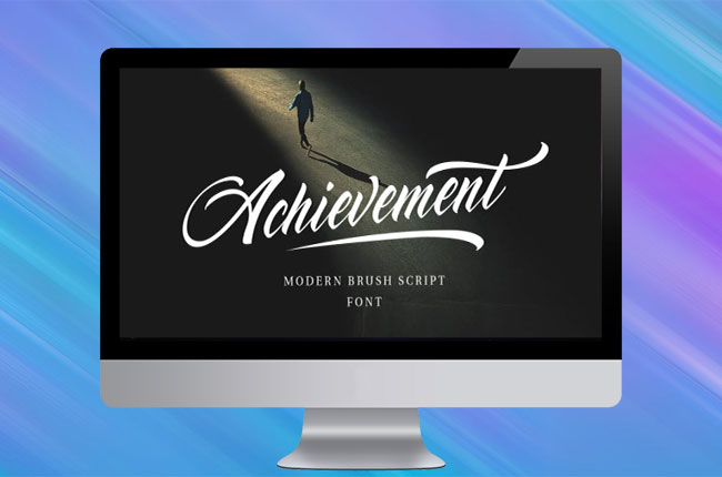 best fonts for video achievement