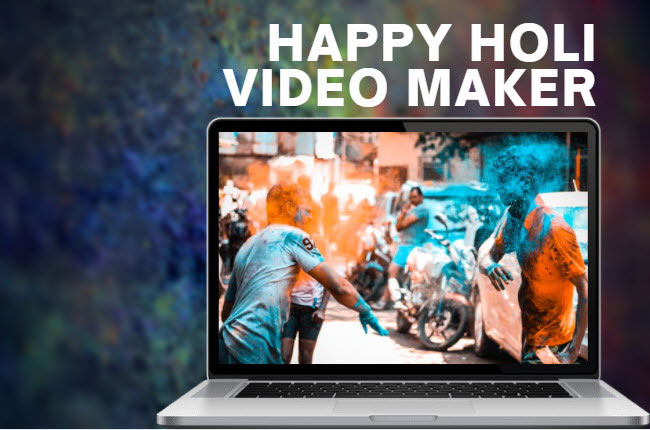 holi video maker featured image