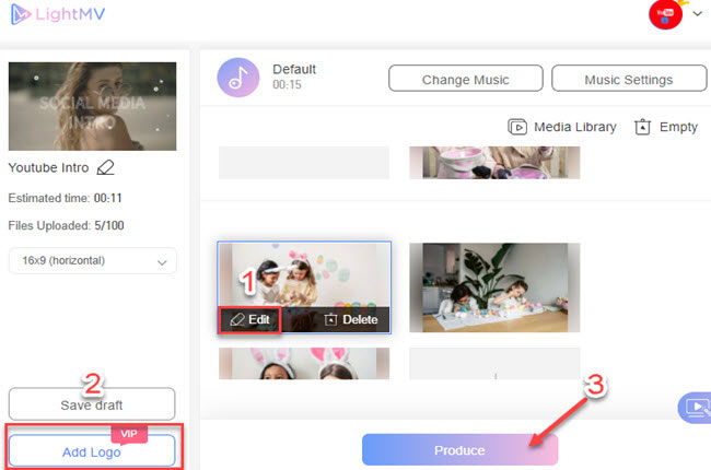 how to add subscribe button on video with lightmv