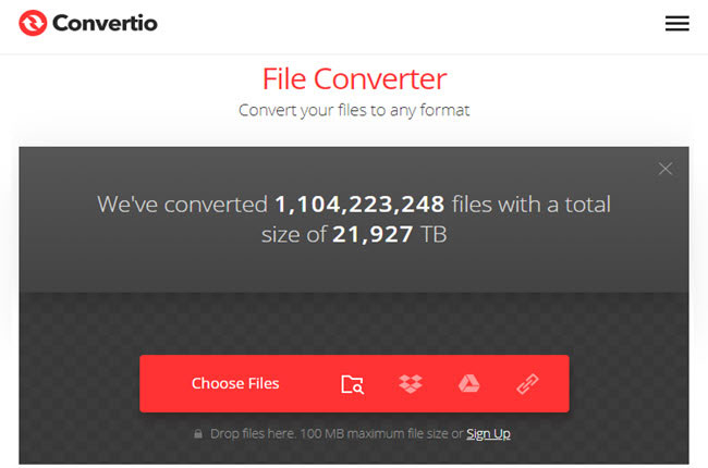 youtube to webm converter named convertio