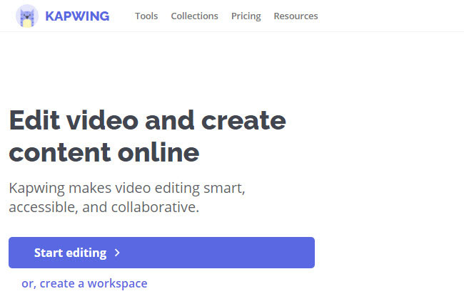 add a logo to video using kapwing