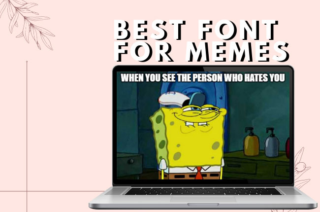 best meme fonts featured image