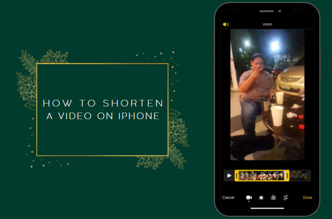 how to shorten a video on iphone featured image