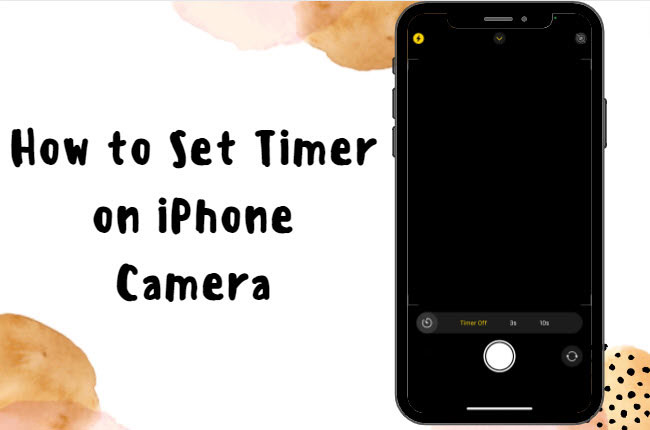 timer on iphone camera