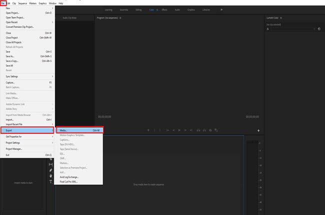change color of video with adobe