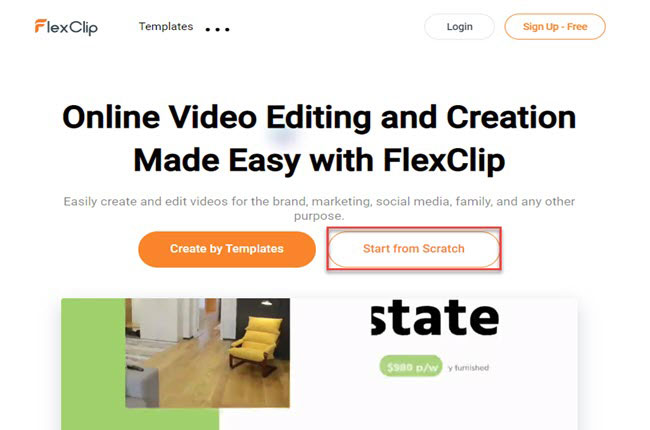how to create a fancam video with flexclip