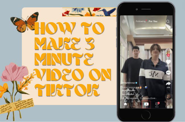 how to make a 3 minute tiktok featured image