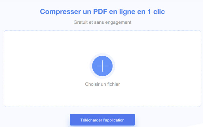 compresser un fichier PDF avec LightPDF