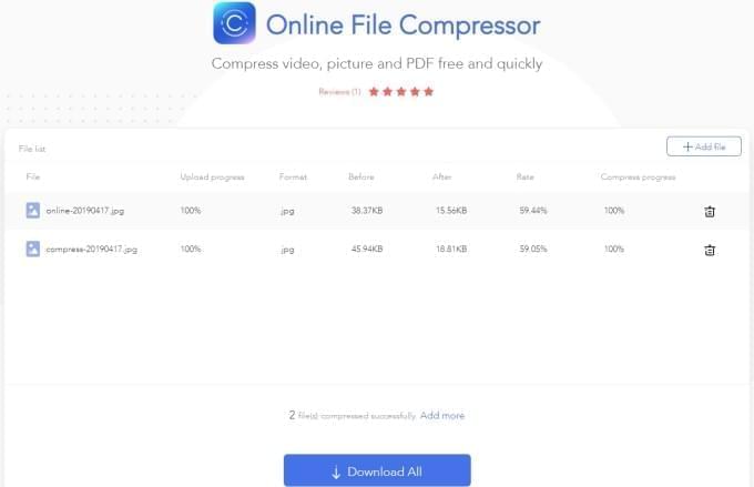 Online File Compressor
