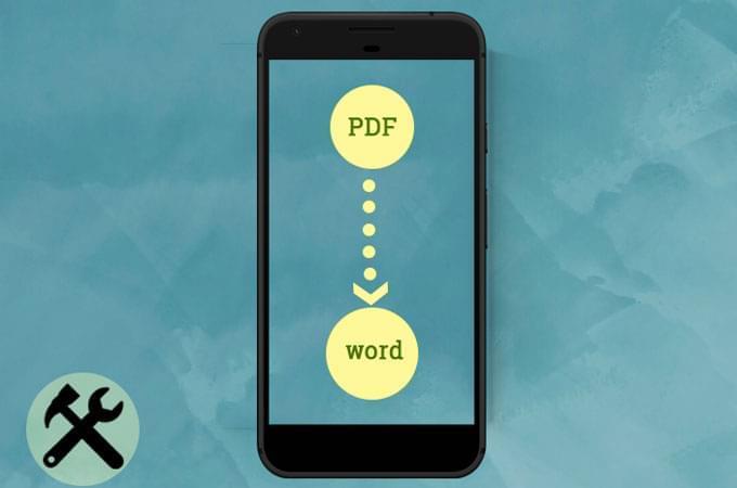 convertir un PDF en Word sur Android