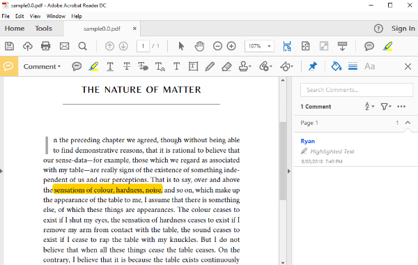 How To Add Comments In Pdf Adobe Reader