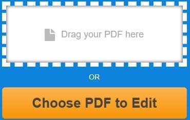 choose PDF to edit