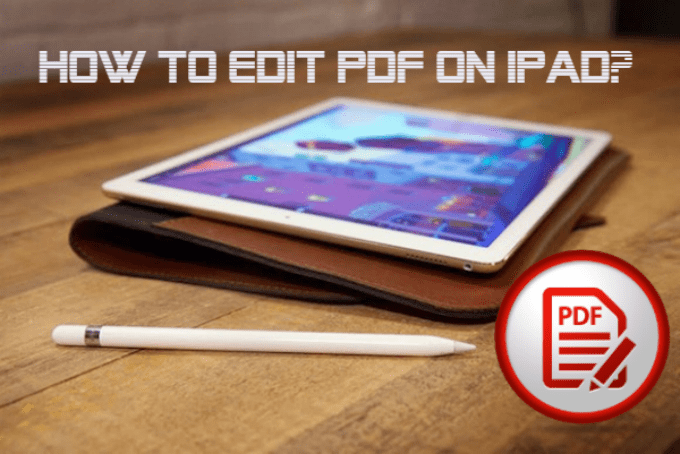 iPad'de PDF'yi düzenle