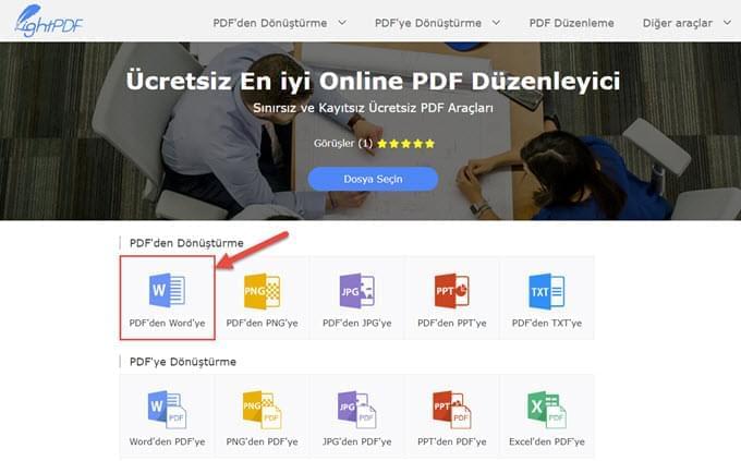 PDF’ten filigranı çıkarma