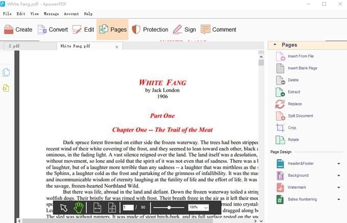 ApowerPDF Pages