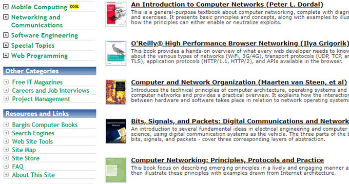 free computer books page sites web pour télécharger des livres PDF gratuits