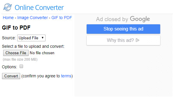 application online converter