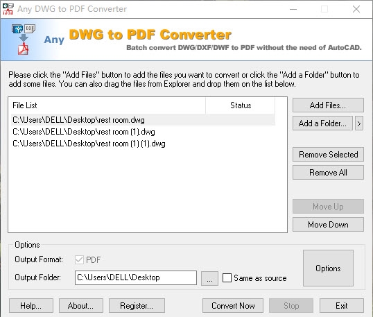 any dwg to pdf converter on line 