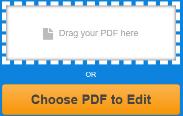 escolha PDF para editar