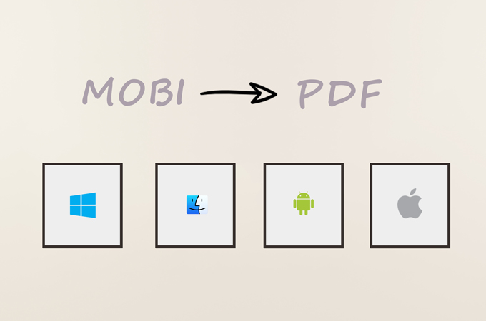 convertir mobi en pdf 
