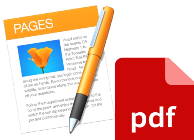 convertire Pages in PDF