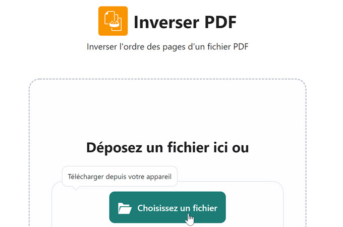 réorganiser des pages PDF