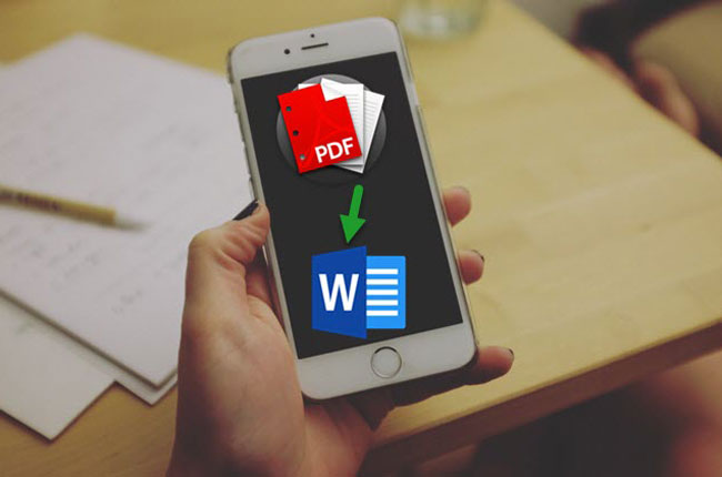 Convertire PDF in Word su iPhone