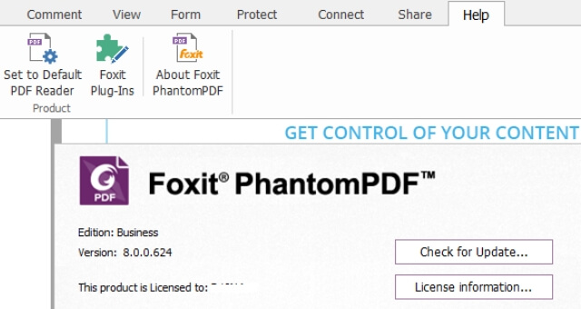 Zeigen von Foxit Phantom PDF