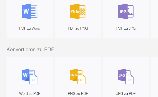 PDF umwandeln mit LightPDF