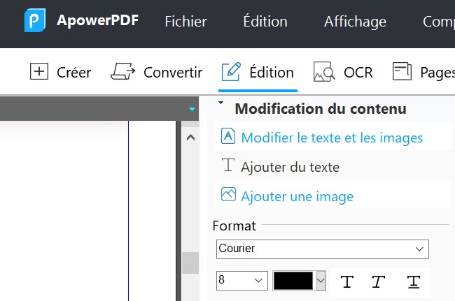 apowerpdf ajouter un tampon sur un document PDF