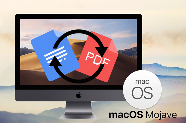 Miglior convertitore PDF per macOS 10.14