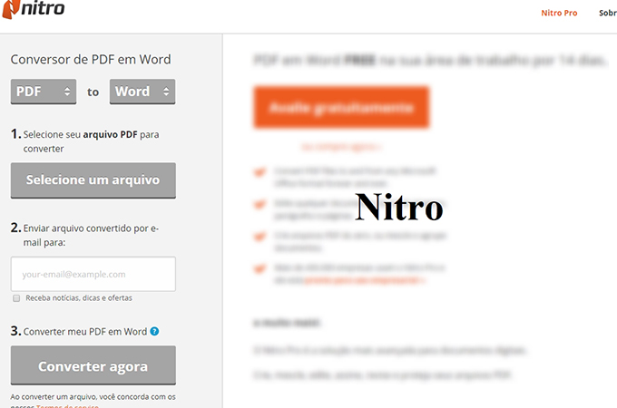 pdf para word do nitro