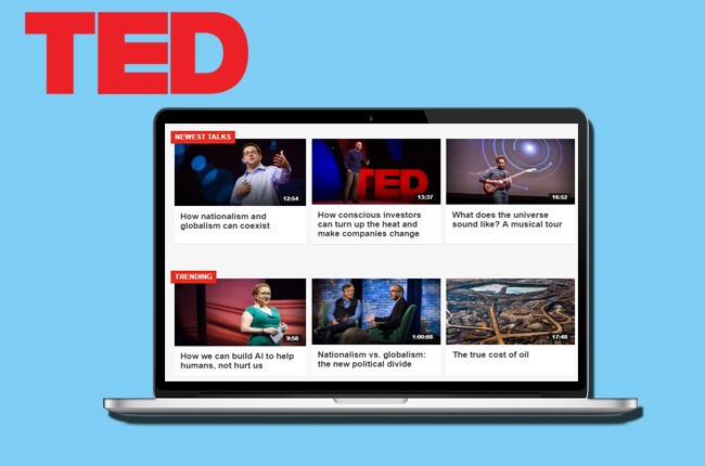 site TED pour les étudiants