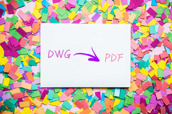 DWG Datei in PDF umwandeln