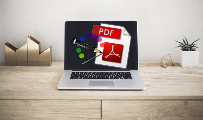 PDF Hintergrundfarbe ändern