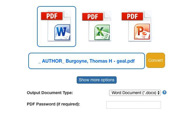 online konvertor PDF