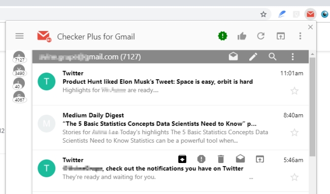 Check Plus for Gmail