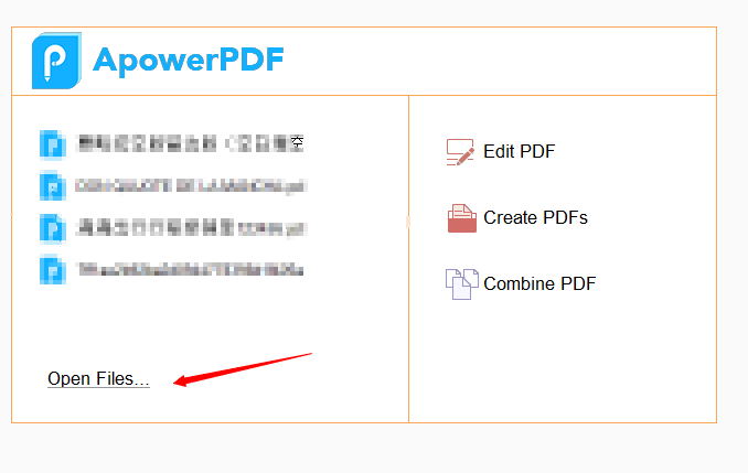 açmak için PDF yi seçin