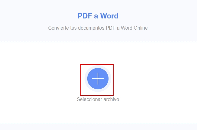 subir archivo de pdf