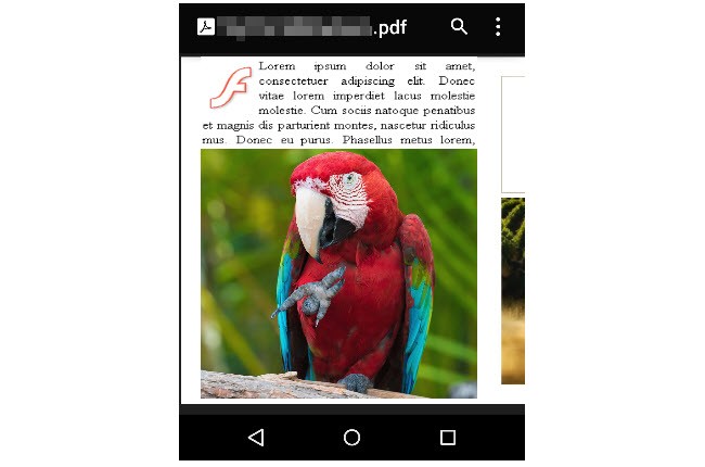 convertir un PDF sur Android