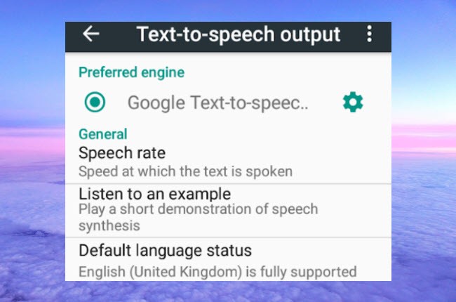 utiliser google text to speech